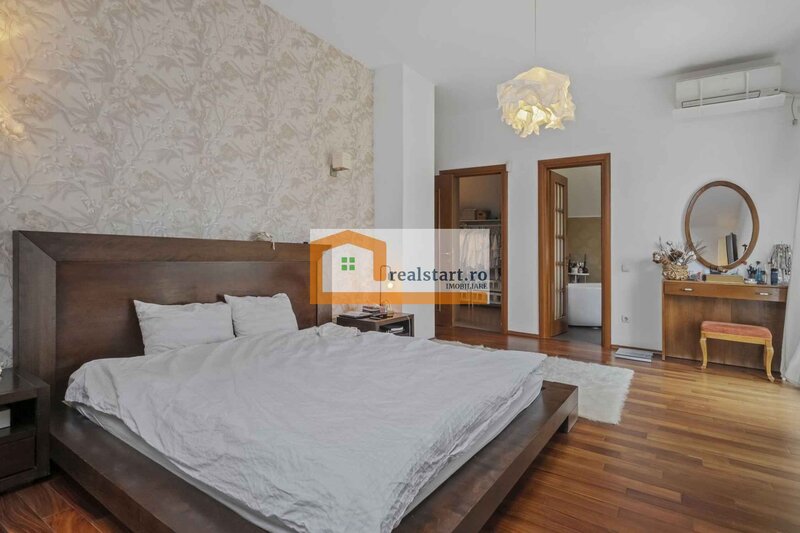 Tamasi, langa padurea Corbeanca, P+M, teren 780 mp, terasa 35 mp, mobilata & utilata