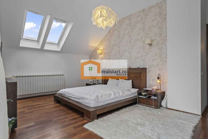 Tamasi, langa padurea Corbeanca, P+M, teren 780 mp, terasa 35 mp, mobilata & utilata